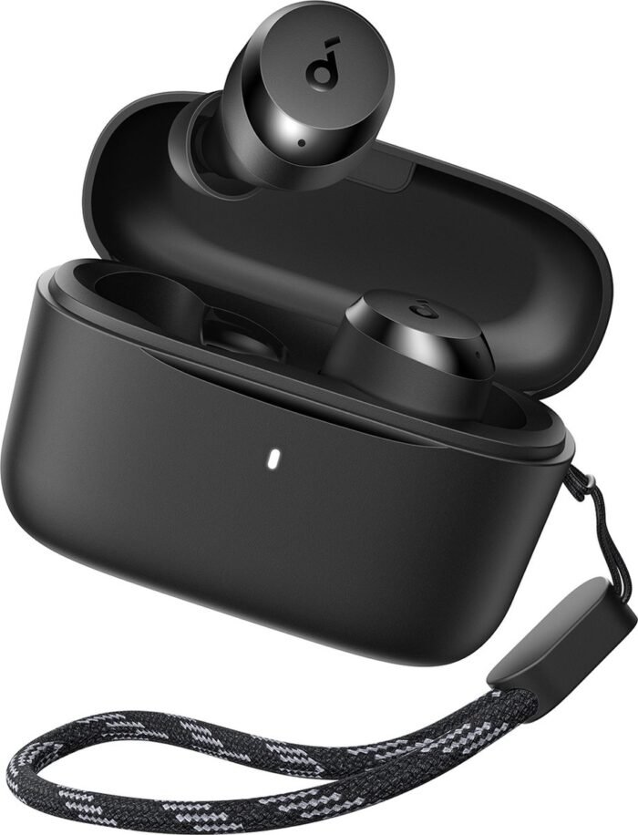 soundcore A25i - True Wireless Earbuds (Black) - Bluetooth 5.3 - soundcore App - Customized Sound - 28H Long Playtime - Water-Resistant