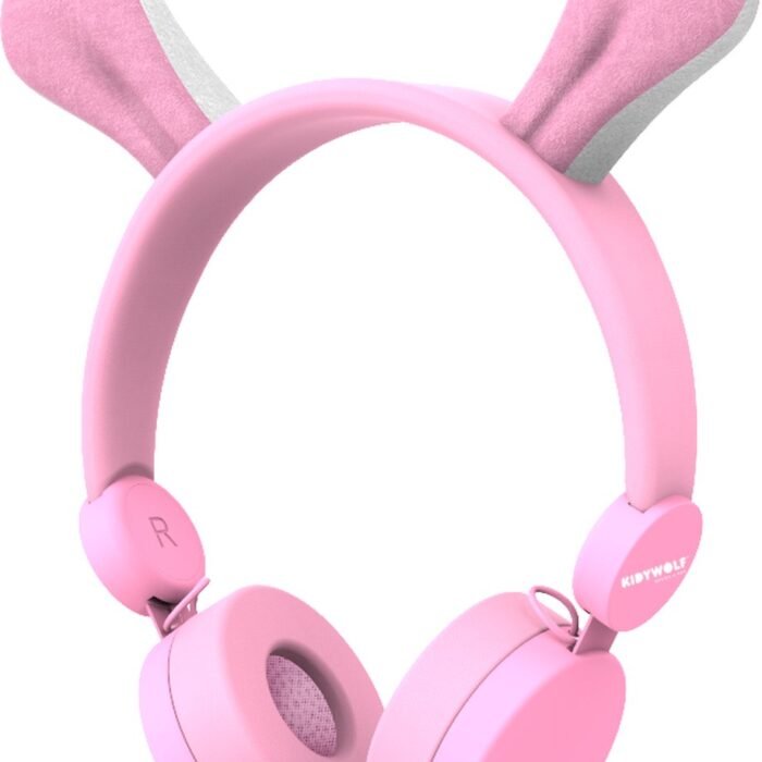 Kidywolf - koptelefoon voor kinderen - Roze