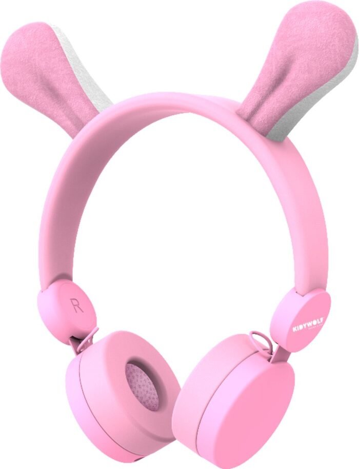 Kidywolf - koptelefoon voor kinderen - Roze