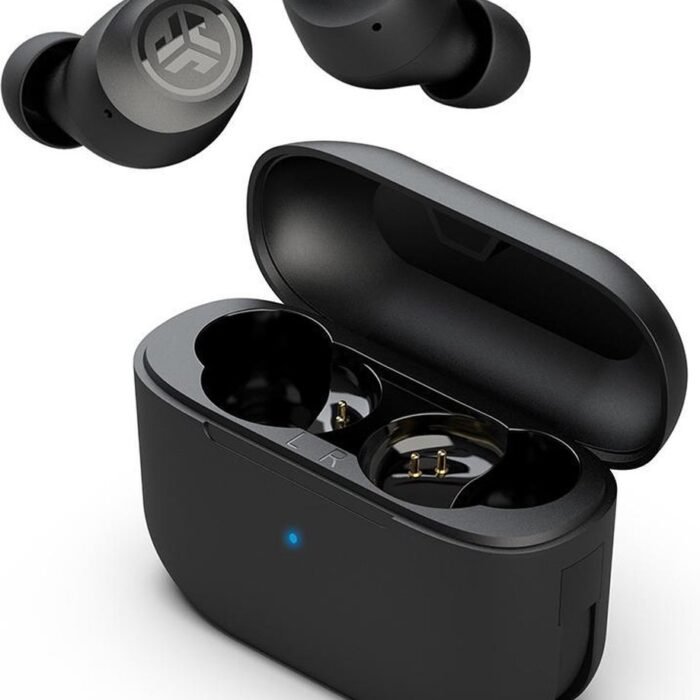 JLAB Go POP Draadloze oordopjes - Bluetooth - 35 uur speeltijd - Met Microfoon - Oortjes Draadloos - Geschikt voor Android en Apple - Zwart