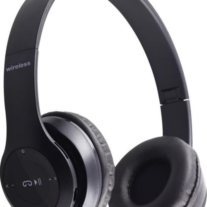 Hoofdtelefoon met microfoon en bluetooth vs 5.0. ZWART