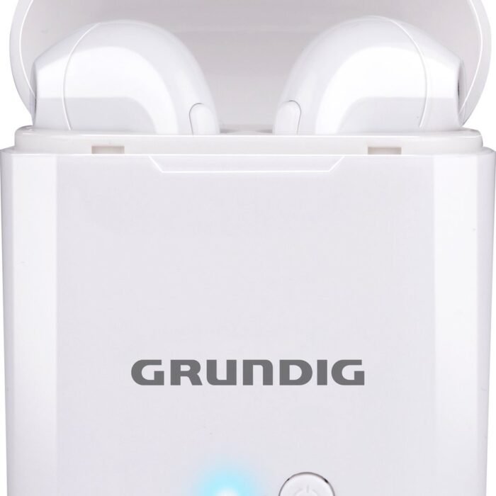 Grundig Draadloze Oordopjes - Bluetooth In Ear Oordopjes 400mAh - Oortjes Draadloos met 2 Uur Afspeeltijd - Earbuds voor Hands Free Bellen - Incl. Oplaadcase USB-C Oplaadkabel