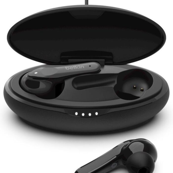 Belkin SOUNDFORM™ Move Plus - True Wireless Earbuds - Met draadloze oplaadcase - Zwart