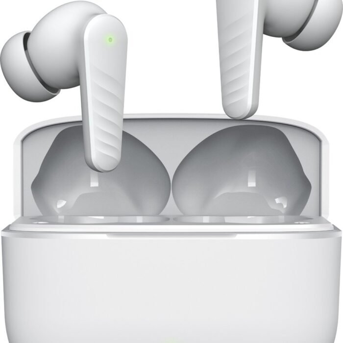 DirectGoods® Draadloze Oordopjes – Bluetooth Oordopjes – Oortjes draadloos – Oordopjes draadloos - Noise cancelling - Universeel – Wit