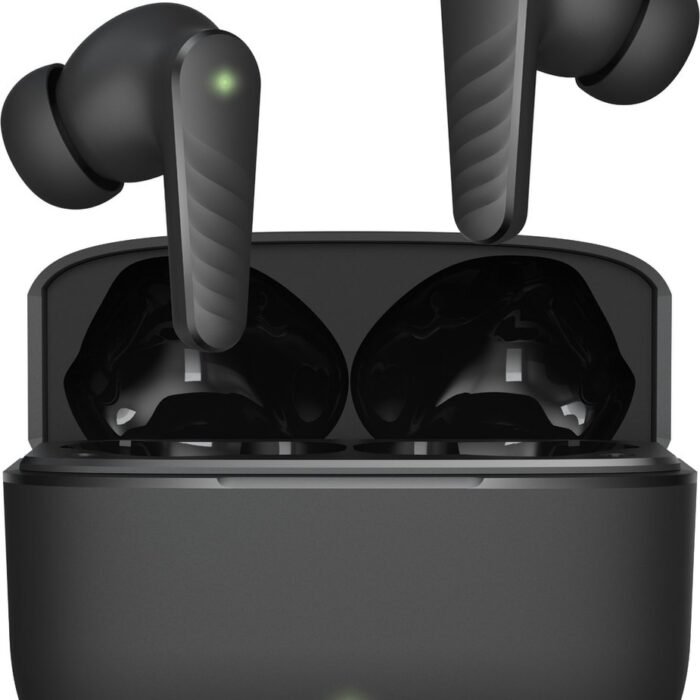 DirectGoods® Draadloze Oordopjes – Bluetooth Oordopjes – Oortjes draadloos – Oordopjes draadloos - Noise cancelling - Universeel - Zwart