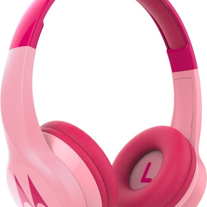 Motorola Squads 300 Koptelefoon - voor Kinderen - met Volumebegrenzer - Bluetooth - Roze