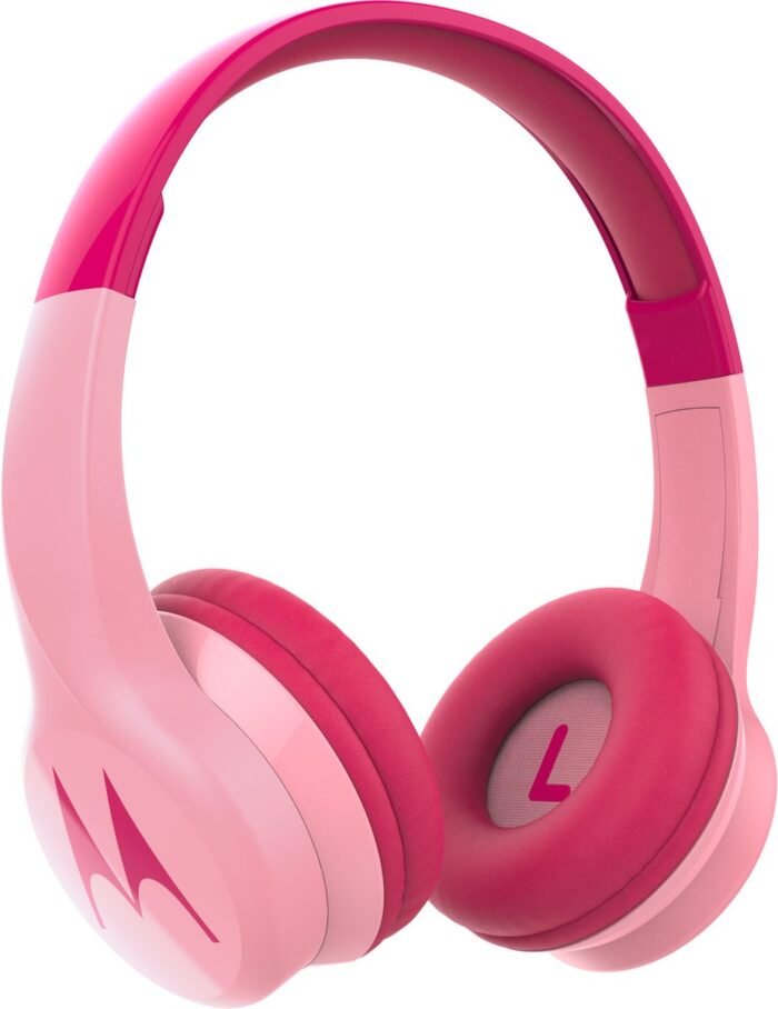 Motorola Squads 300 Koptelefoon - voor Kinderen - met Volumebegrenzer - Bluetooth - Roze