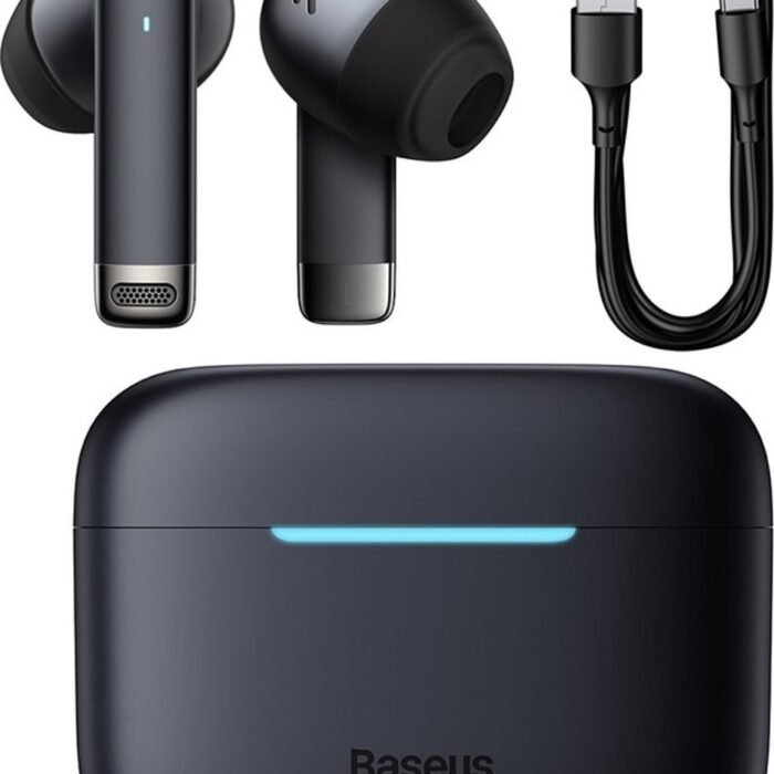 Baseus Bowie E9 - Draadloze Oordopjes - Noise Cancelling - Zwart