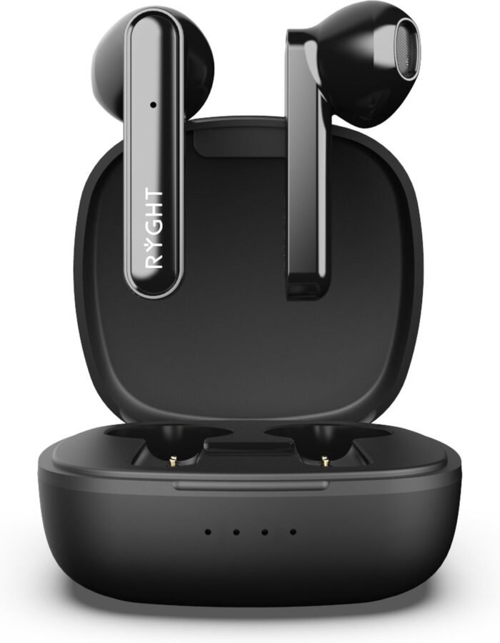 Ryght ALFA Headset Draadloos In-ear Oproepen/muziek Bluetooth Zwart