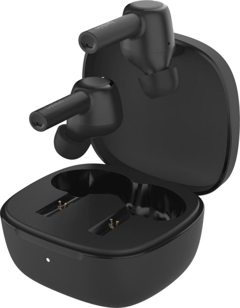 Belkin SoundForm Pulse Headset True Wireless Stereo (TWS) In-ear Gesprekken/Muziek/Sport/Elke dag Bluetooth Zwart