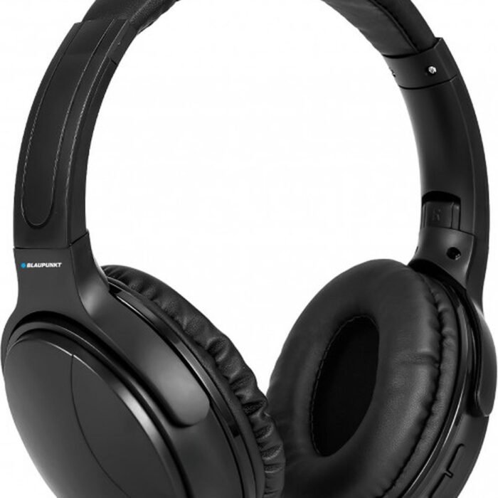 Blaupunkt, Bluetooth 5.0 headset met handsfree functie en ingebouwde microfoon, Zwart