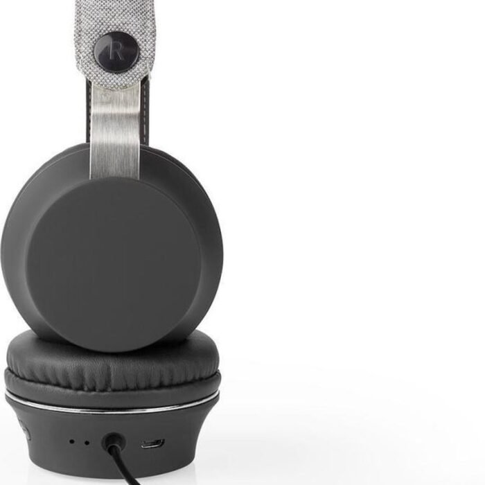 Nedis Bluetooth®-koptelefoon | On-ear -18 Uur Afspeeltijd | Antraciet/Zwart