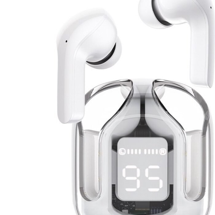 ACEFAST T6 Draadloze Oordopjes Modern Grey - Met oplaadbare draadloze case - Noise Cancelling Oortjes - Bluetooth 5.0 - Stijlvol & Clean Design