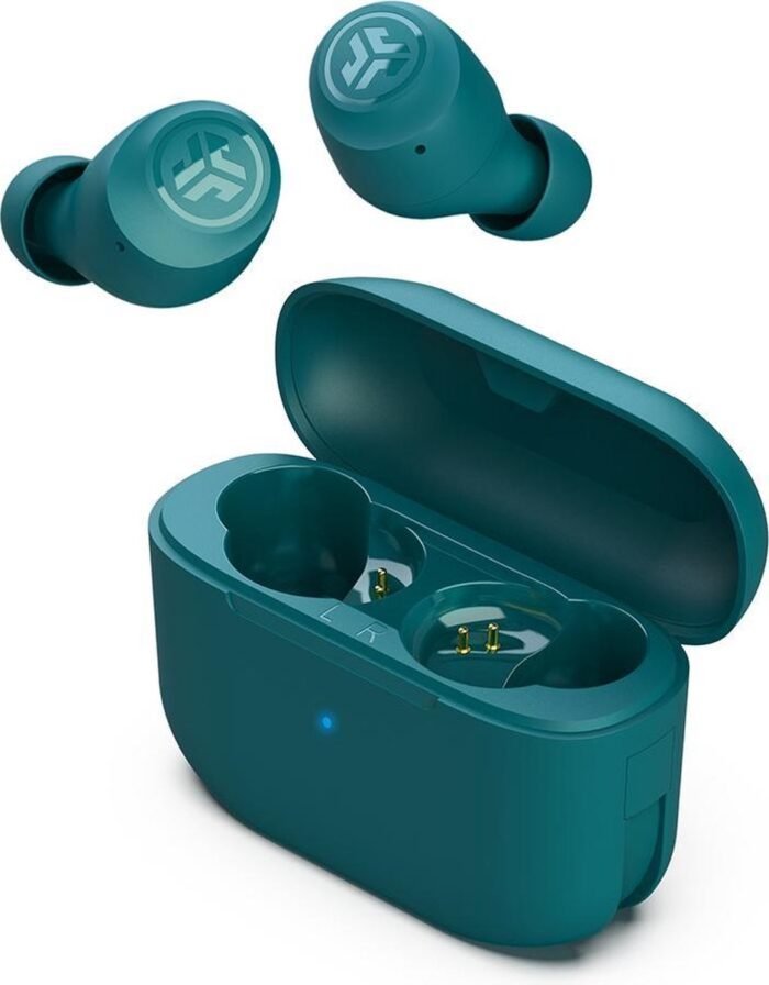 JLAB Go POP Draadloze oordopjes - Bluetooth - 35 uur speeltijd - Be Aware Audio - Met Microfoon - Oortjes Draadloos - Geschikt voor Android en Apple - Groen