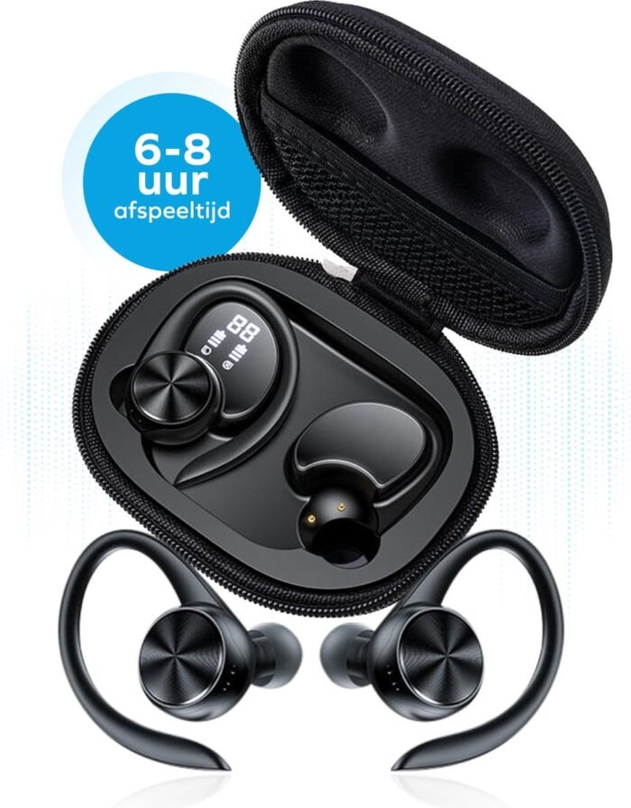 Double MM100 - Oortjes - Draadloze oordopjes - Bluetooth Oordopjes - Sport Oordopjes - Sport Oortjes - Oordopjes draadloos - Lekkere Bass