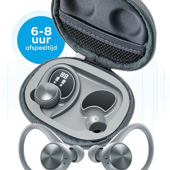 Double MM100 - Draadloze Oordopjes - Bluetooth Oordopjes - Sport Oordopjes - Sport oortjes -Oordopjes draadloos - Lekkere Bass