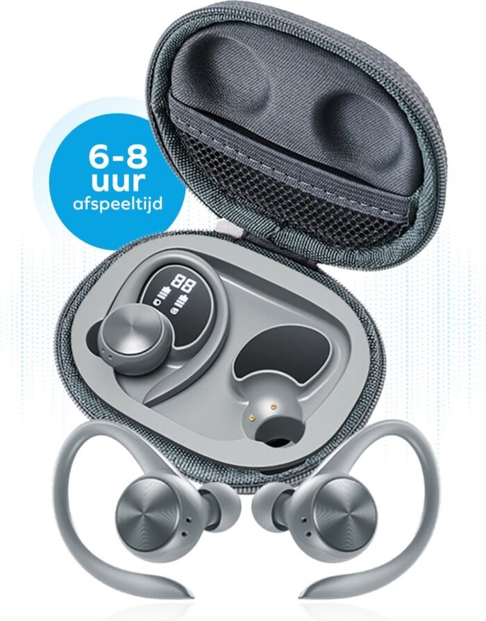 Double MM100 - Draadloze Oordopjes - Bluetooth Oordopjes - Sport Oordopjes - Sport oortjes -Oordopjes draadloos - Lekkere Bass