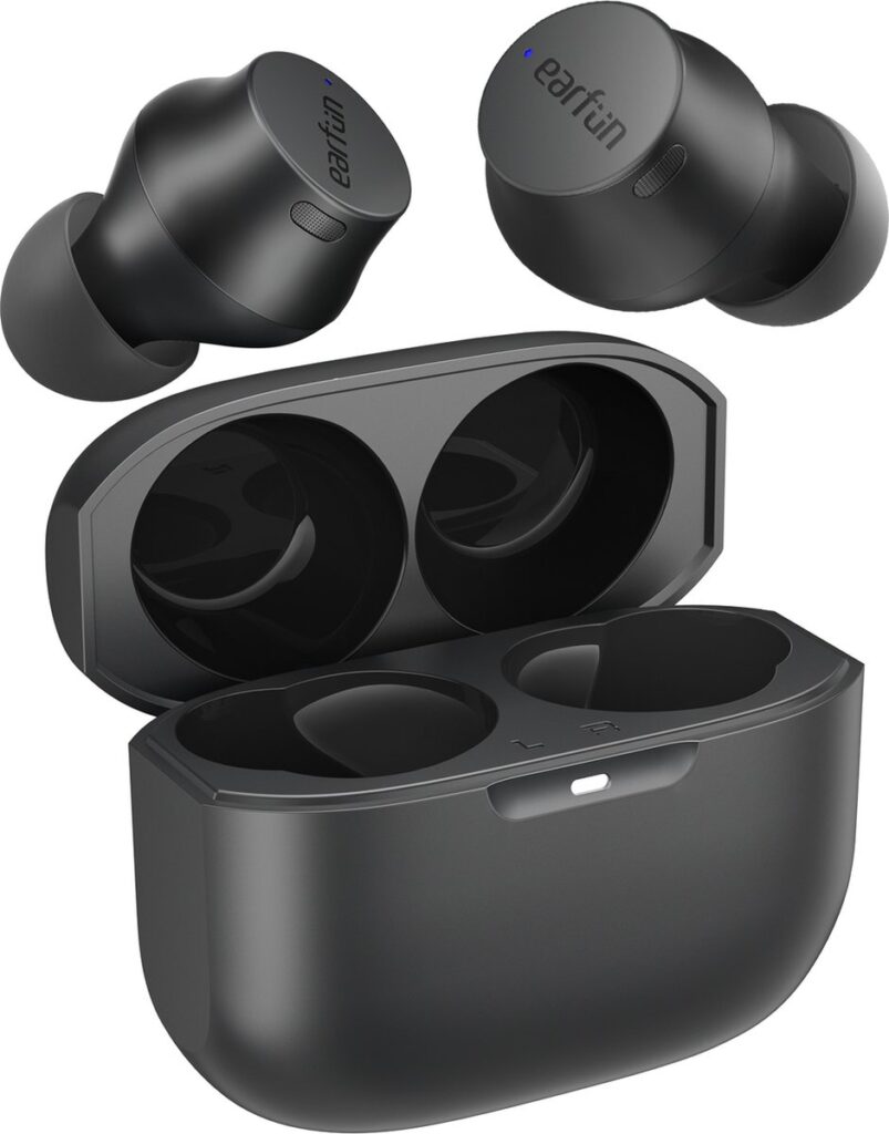 EarFun Free Mini - draadloze oordopjes - IPX7 - microfoon - zwart