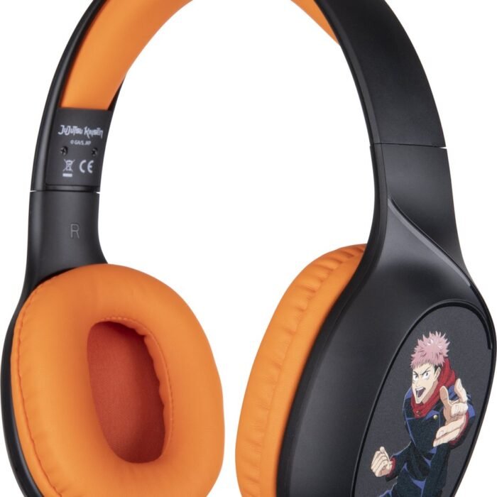 Jujutsu Kaisen - draadloze over-ear koptelefoon - 30 uur speeltijd - microfoon - bluetooth 5.3 - verstelbaar