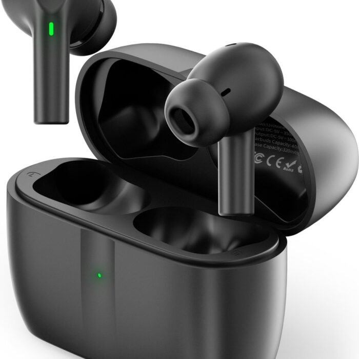 Unitone Go Draadloze Oordopjes - Bluetooth Oortjes - Earpods - Geschikt voor Apple & Android - Zwart