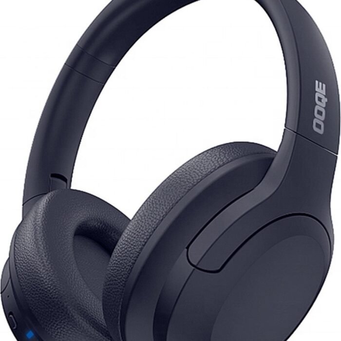 OOQE PRO HX9 - Koptelefoon | Koptelefoon Bluetooth | Koptelefoon Draadloos | Koptelefoon met Microfoon | Passive Noise Cancelling | ClearTone: Zuiver | Nieuwste Bluetooth 5.3 | Opvouwbaar | Ergonomisch | Energiezuinig: Lange Batterijduur | Blauw