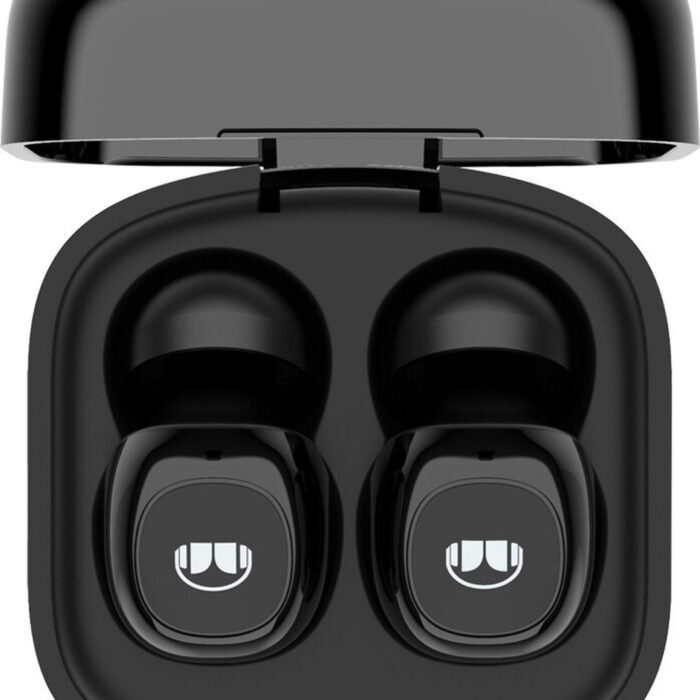 Monster N-Lite 110 AirLinks Hoofdtelefoons True Wireless Stereo (TWS) In-ear Gesprekken/Muziek/Sport/Elke dag Bluetooth Zwart