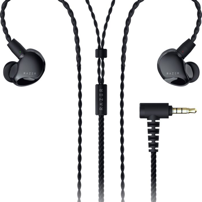 Razer Moray - Ergonomische In-Ear Oordopjes - Streaming Oortjes - Passieve Ruisonderdrukking - Zwart