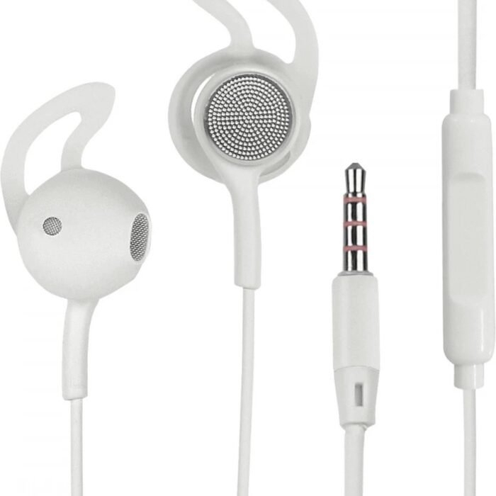 Fontastic 255915 In-Ear Headset - Oordopjes met microfoon - Verstrekt basgeluid - Wit