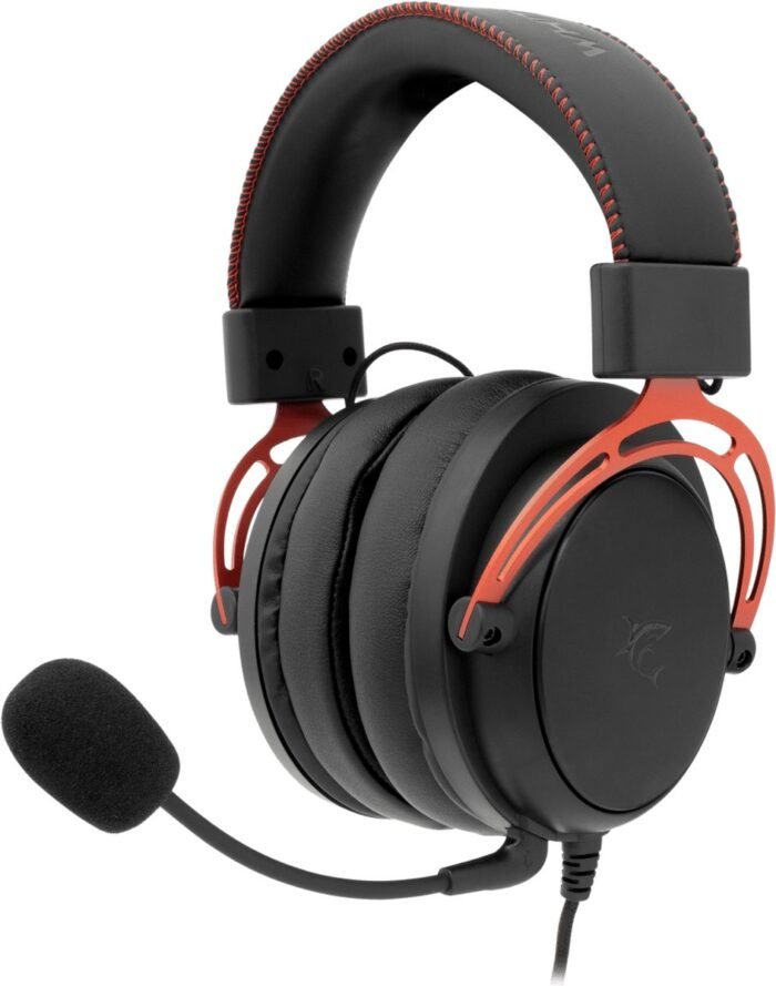 White Shark - GORILLA Zwart/ Rood - Gaming Headset