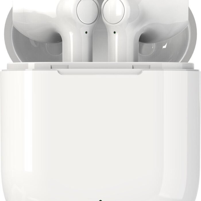 Denver TWE-39 - Earbuds - Wireless - Draadloos Oordopjes - Bluetooth - met oplaad case - handsfree - sporten - headset - In-ear - Wit