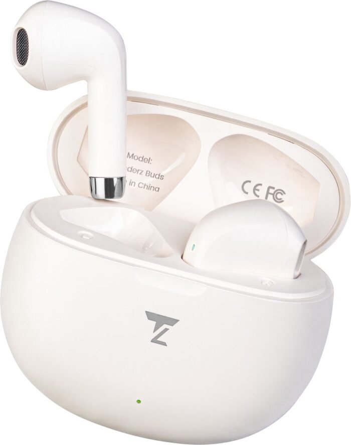 Thunderz Bluetooth oordopjes - Bluetooth 5.3 - IOS & Android - Totaal 31 uur speeltijd - Oordopjes draadloos - Design en ultiem comfort - Draadloze oortjes