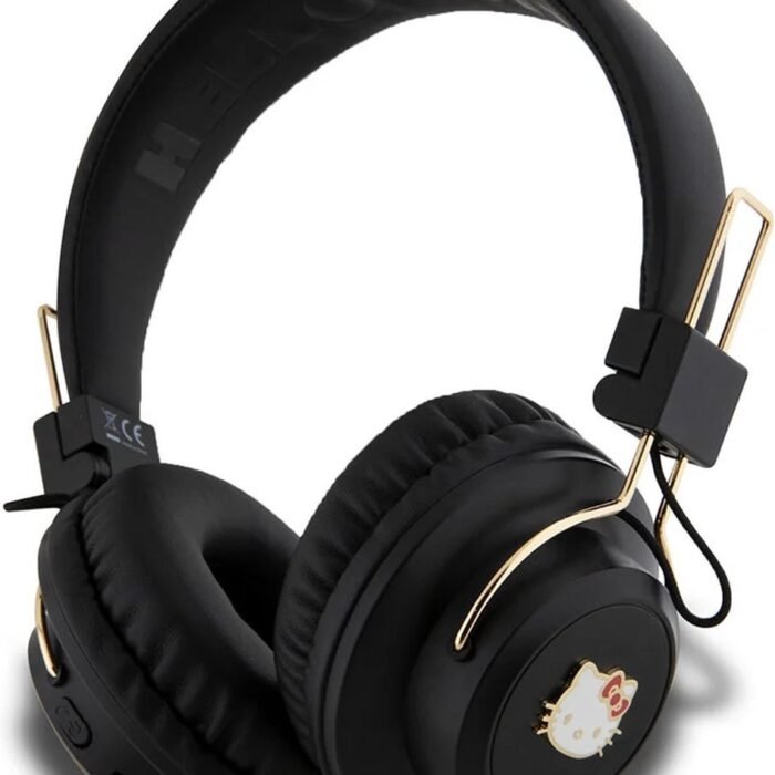 Hello Kitty On-Ear Metal Logo - Bluetooth Koptelefoon - Zwart