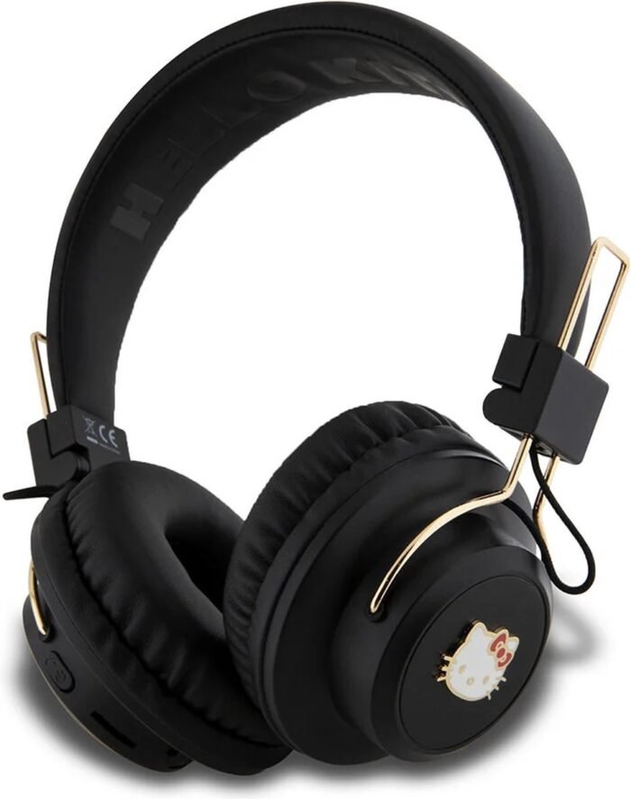 Hello Kitty On-Ear Metal Logo - Bluetooth Koptelefoon - Zwart