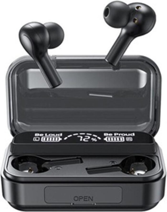 TWS - Draadloze oortjes / in-ear oordopjes - Bluetooth Draadloze buds - Luxe indicator - Geschikt voor alle smartphones o.a Samsung & Iphone, huawei, sony - Zwart.
