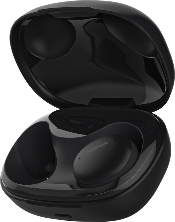 Nokia Oortjes Draadloos - Draadloze Oordopjes - True Wireless Noice Cancelling Headphone - Bluetooth Oordopjes - Geschikt voor Apple & Android - Powerful Bass Performance - Universeel - Kleur Zwart
