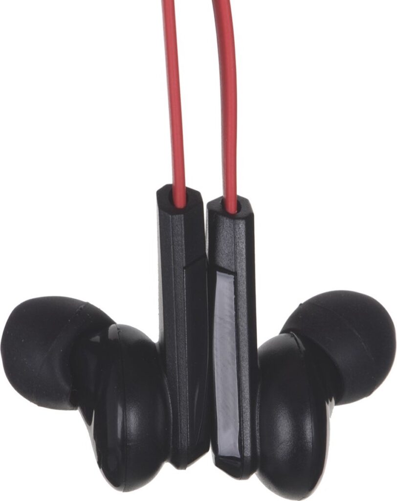 Lenovo HE01 draadloze hoofdtelefoon, Bluetooth, in-ear, rood
