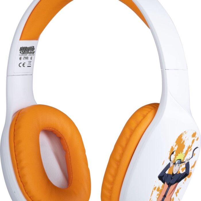 Naruto - draadloze over-ear koptelefoon - 30 uur speeltijd - microfoon - Bluetooh 5.3 - verstelbaar