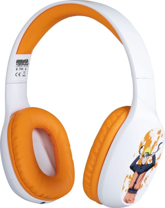 Naruto - draadloze over-ear koptelefoon - 30 uur speeltijd - microfoon - Bluetooh 5.3 - verstelbaar