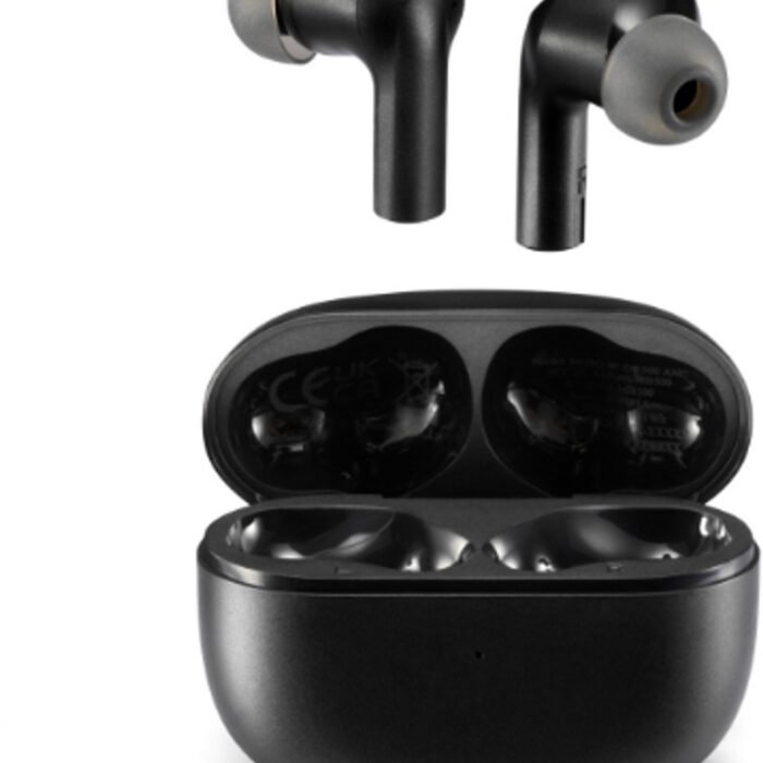 Motorola - Moto Buds 500 ANC Active Noise Canceling True Wireless Oordopjes, Snelle Koppeling, 20 Uur Speeltijd, Waterbestendig, USB-C Opladen, Zwart