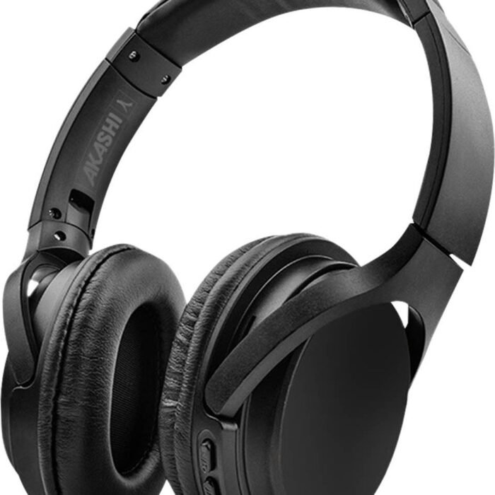 Draadloze Bluetooth koptelefoon Microfoon+bediening 15 uur recyclebaar Akashi