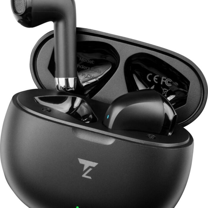 Thunderz Draadloze oortjes bluetooth - Oordopjes draadloos - Hi-Res Audio - 31 uur Speeltijd - Bluetooth oordopjes - Earpods draadloos - Earbuds wireless earphones - IOS & Android