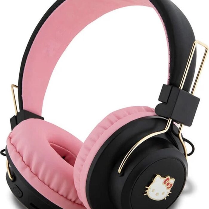 Hello Kitty On-Ear Metal Logo - Bluetooth Koptelefoon - Roze