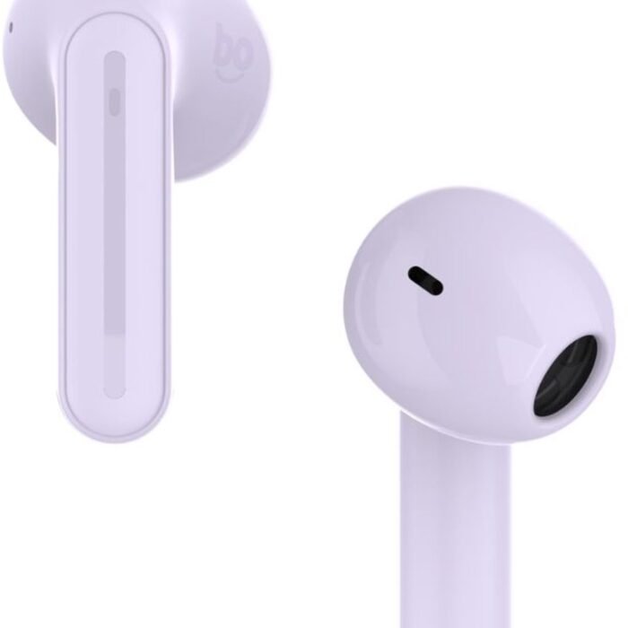 pocobob® GO - draadloze oordopjes - Light Purple oordopjes - Semi in-ear - Met ENC microfoon - Half in-ear Bluetooth oortjes