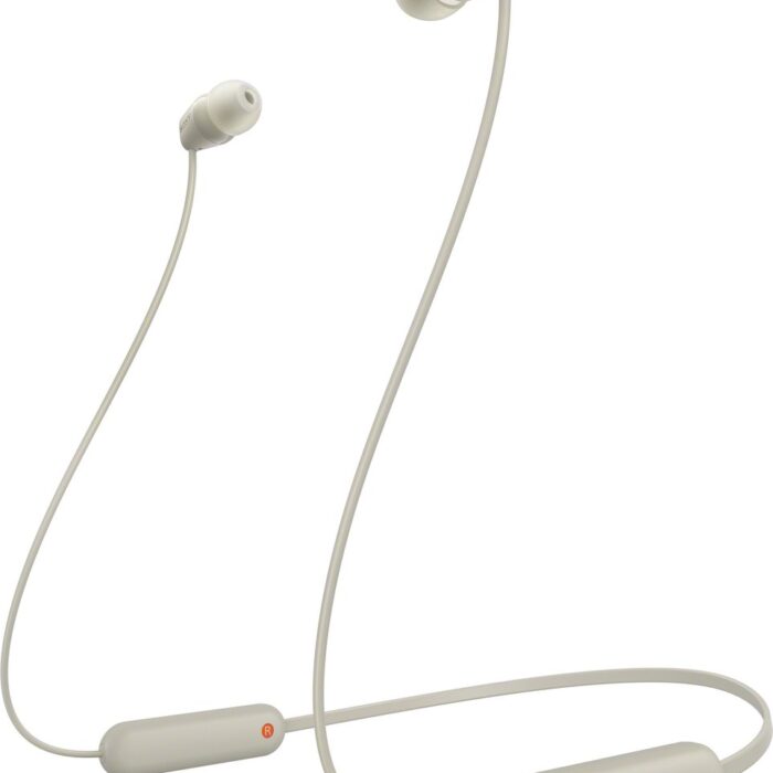 Sony WI-C100 - Draadloze oordopjes - Taupe