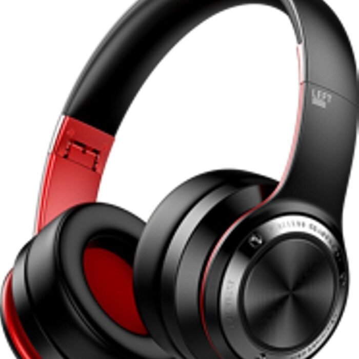 Koptelefoon voor kinderen en tieners | B21 | draadloos | bluetooth | touch | zwart-rood