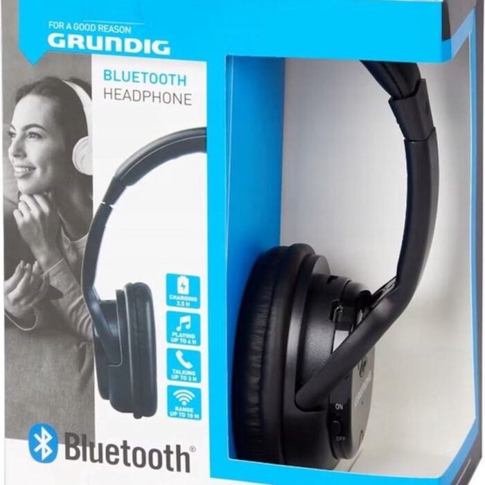 Grundig koptelefoon zwart hoofdtelefoon bluetooth