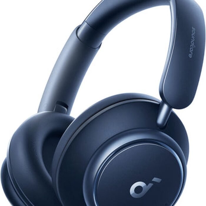 soundcore by Anker Space Q45 Draadloze Over-ear Koptelefoon Blauw - Headphones - Active Noise Cancelling tot 98%, Multipoint Connection, 65 uur accuduur, Bluetooth 5.3, LDAC, Hi-Res Certified