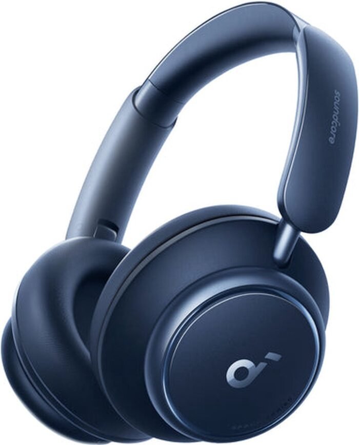 soundcore by Anker Space Q45 Draadloze Over-ear Koptelefoon Blauw - Headphones - Active Noise Cancelling tot 98%, Multipoint Connection, 65 uur accuduur, Bluetooth 5.3, LDAC, Hi-Res Certified