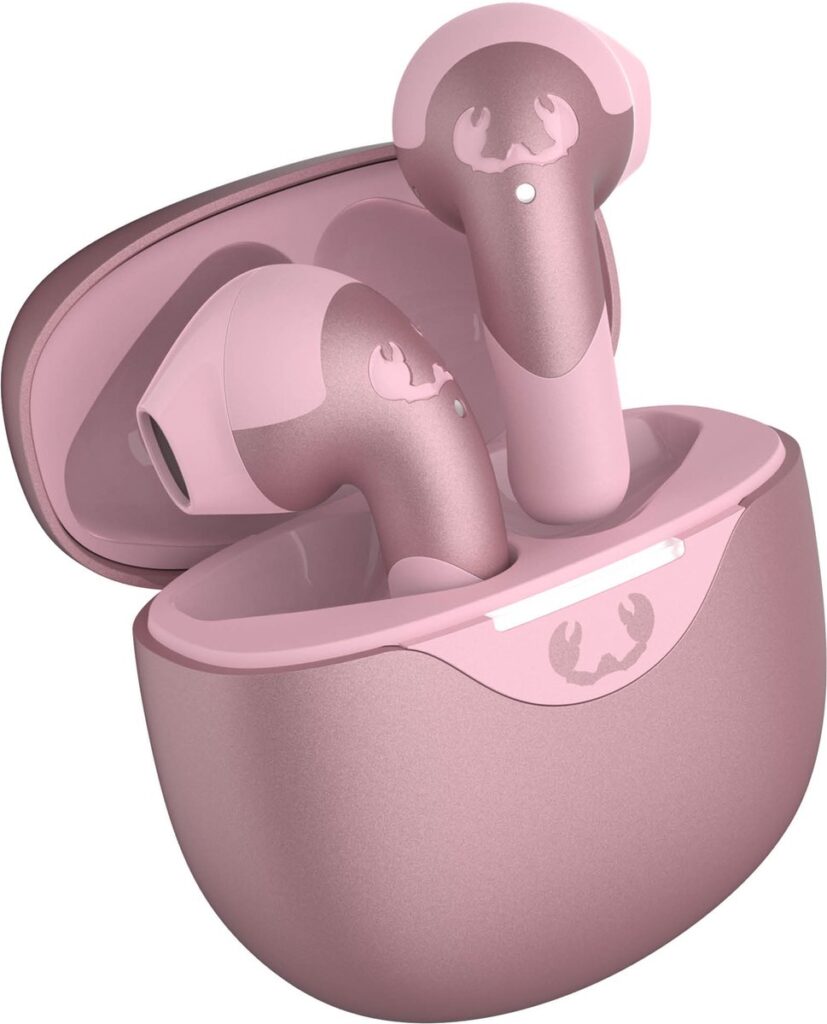 Fresh 'n Rebel Twins Blaze - Draadloze oordopjes - multipoint verbinding - ruisvrije telefoongesprekken - Pastel Pink