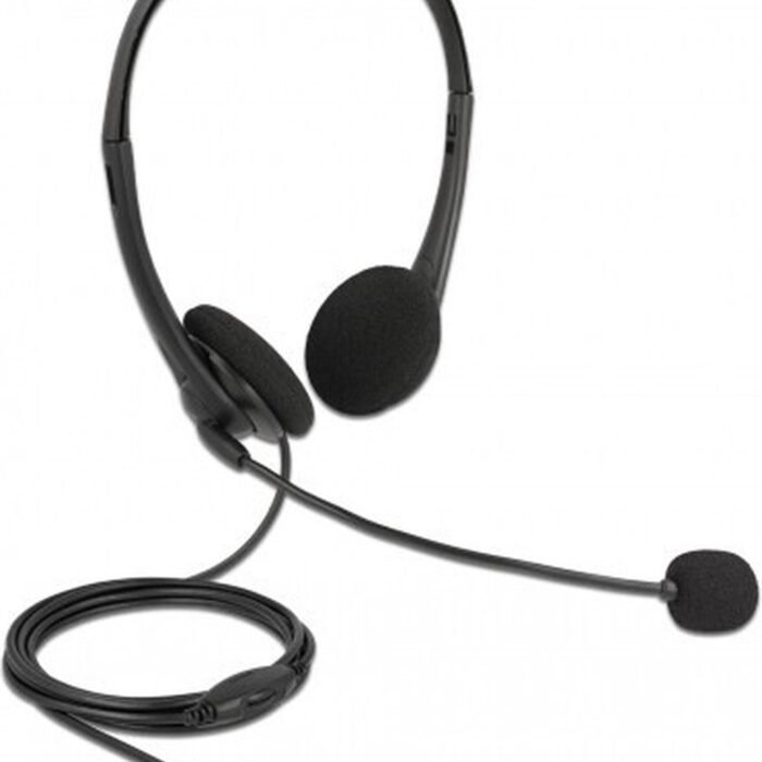 USB Stereo -headset met volumeregeling voor pc en laptop